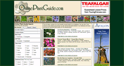 Desktop Screenshot of onlineplantguide.com